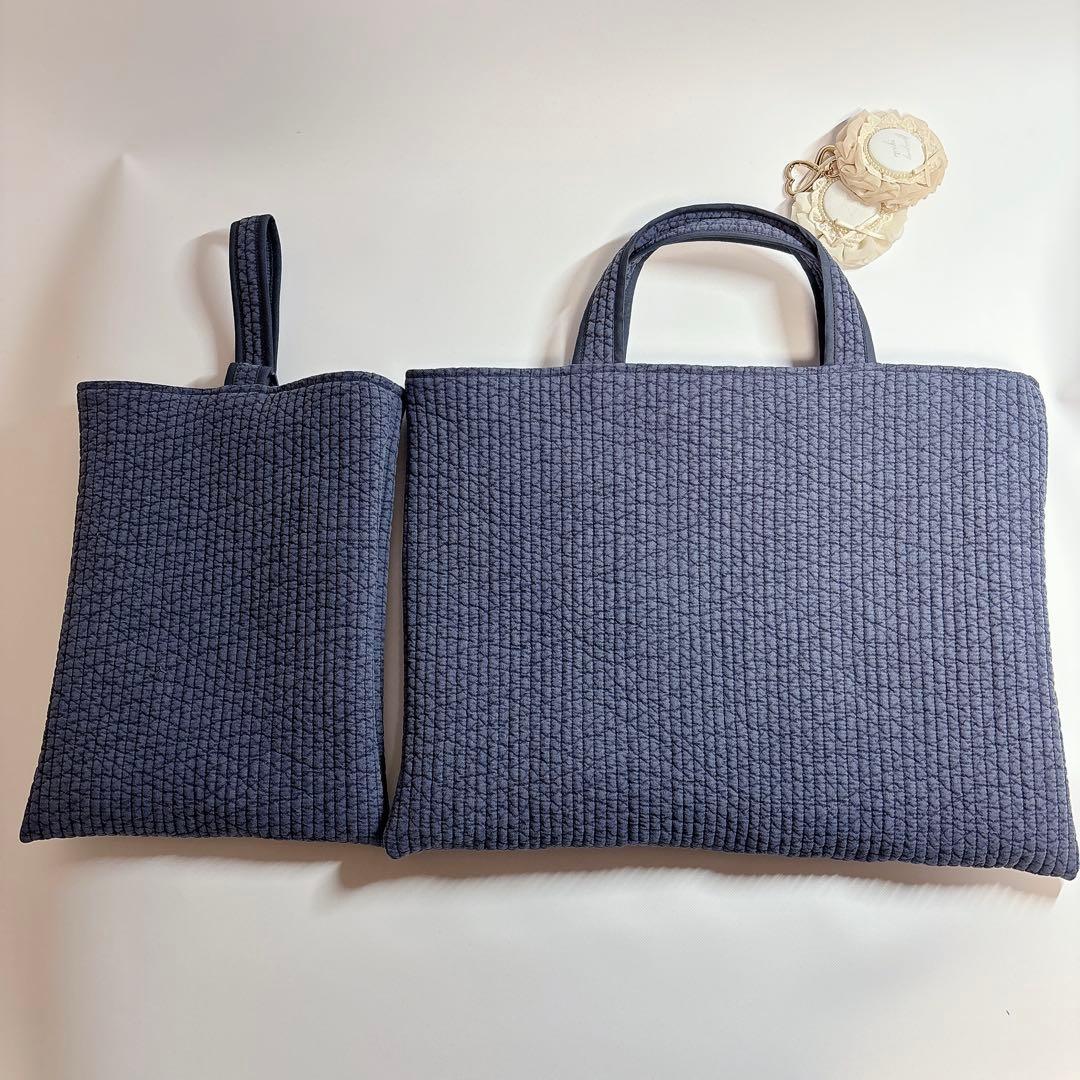 ぷぅ　レッスンバッグ　上履き袋　ヌビ　恐竜　宇宙　韓国　キルト