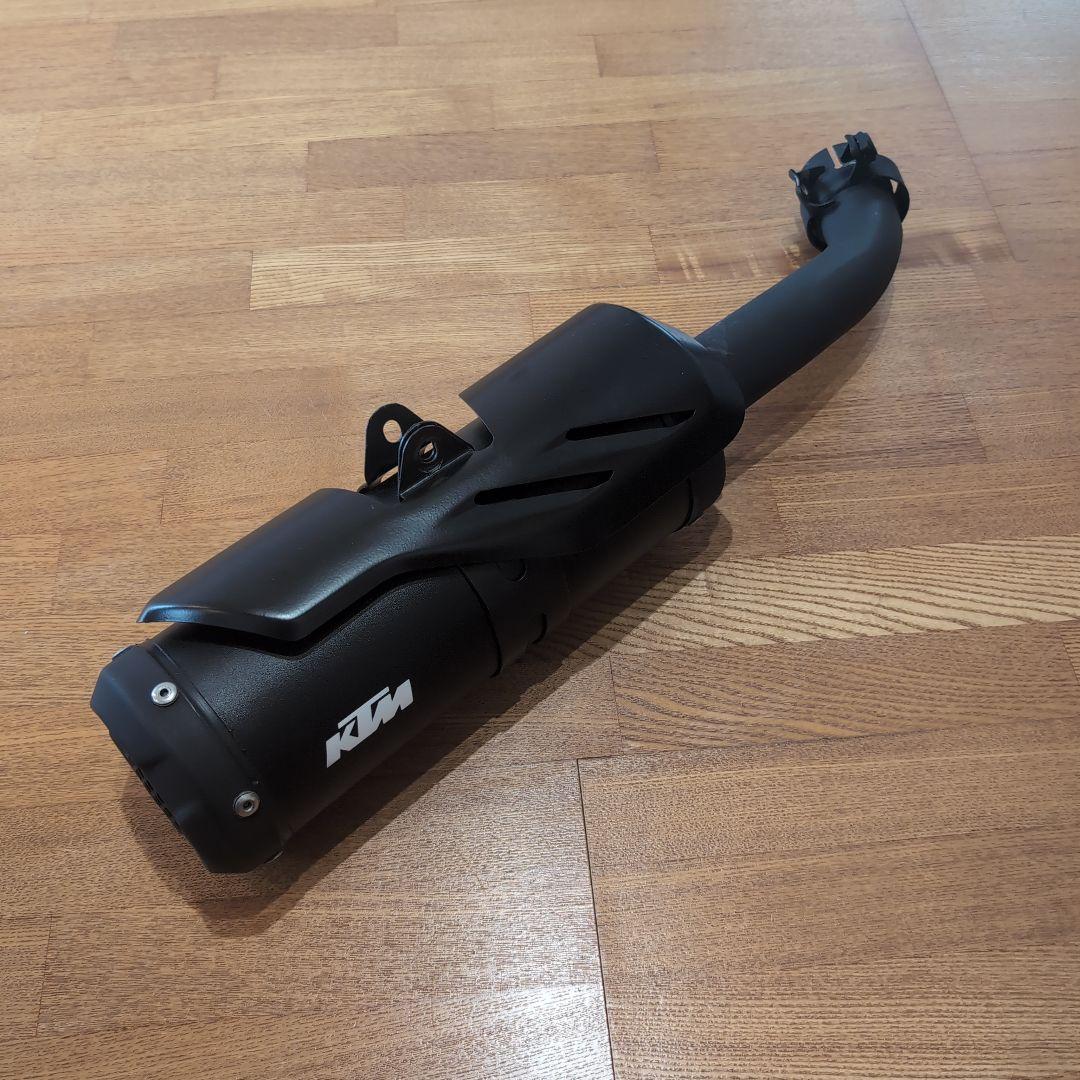 KTM RC390 純正 マフラー 23年モデル ブラック