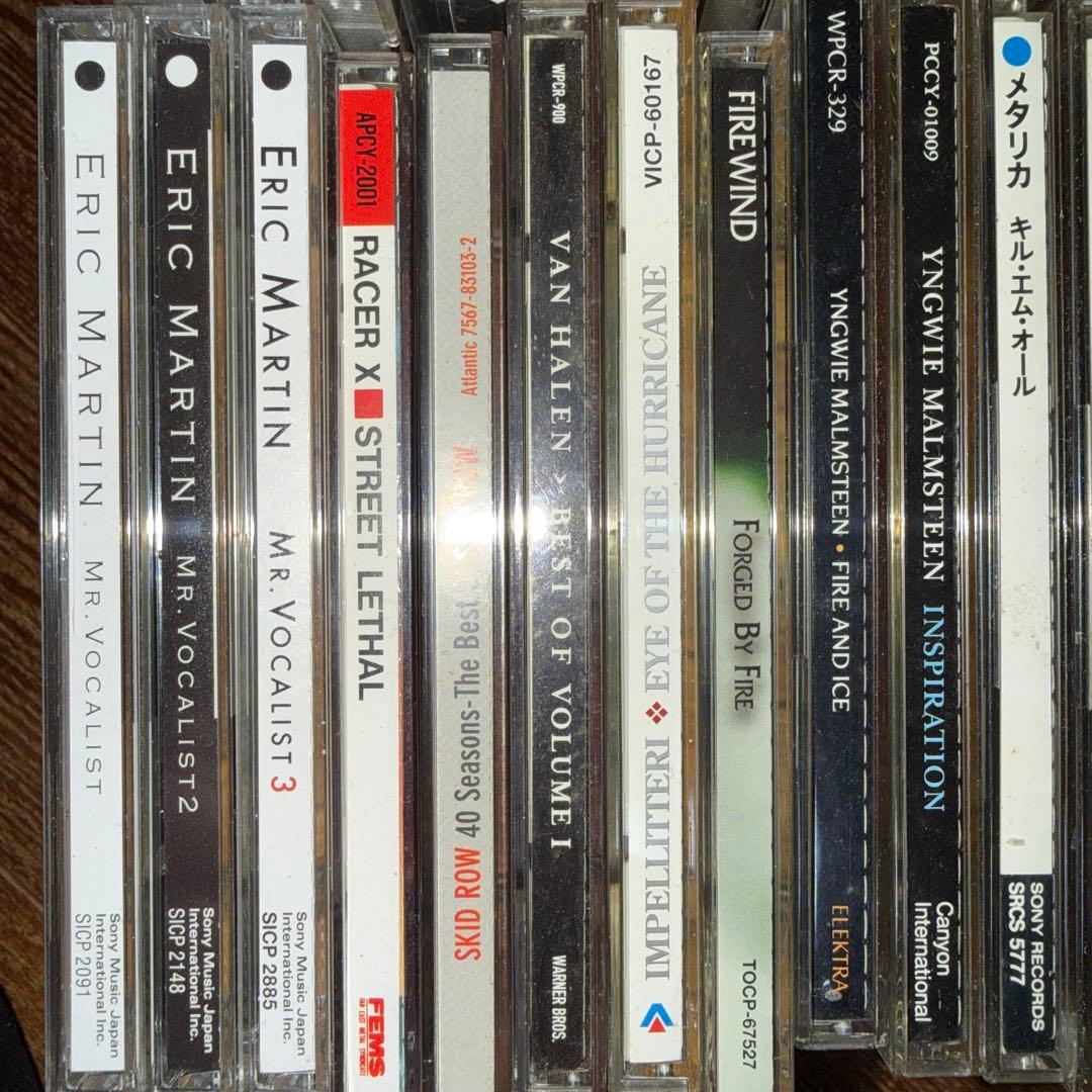 CD　洋楽　まとめ売り ボン・ジョヴィ　メタリカ　Mr.Big　ドリームシアター