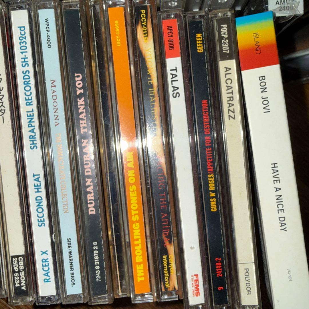 CD　洋楽　まとめ売り ボン・ジョヴィ　メタリカ　Mr.Big　ドリームシアター