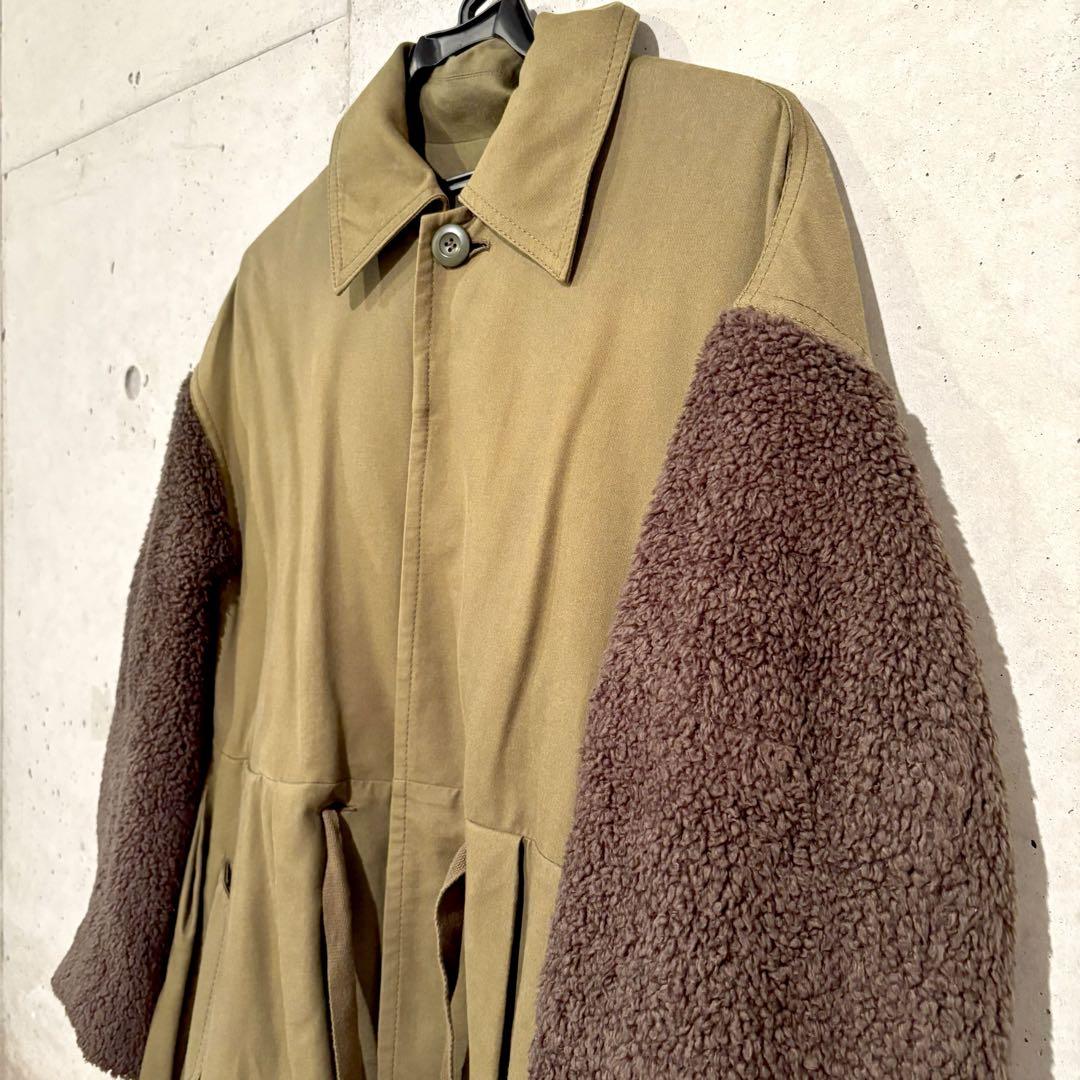 CLANE クラネ ボアスリーブモッズコート