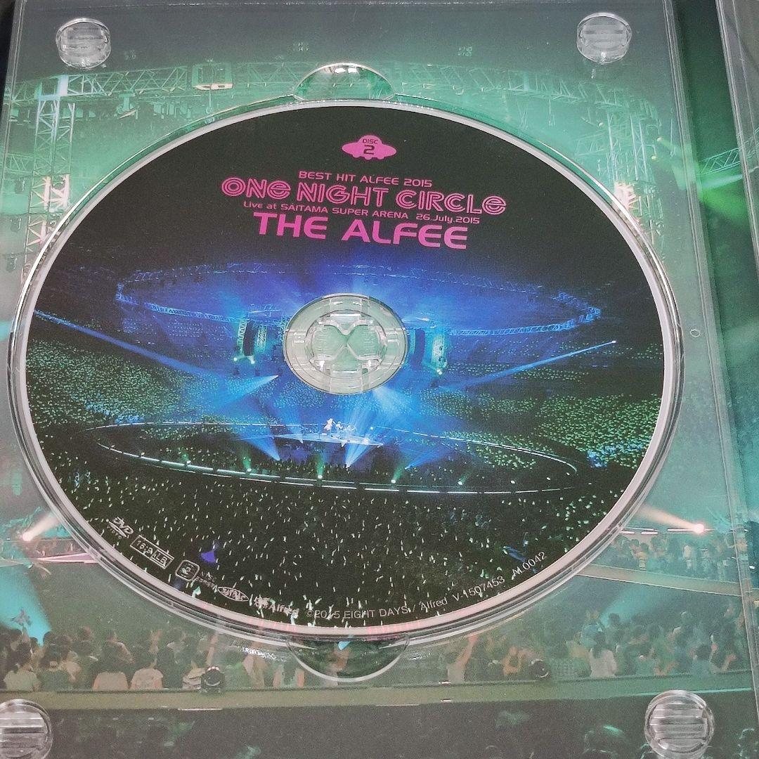 THE ALFEE ライヴ DVD ONE NIGHT CIRCLE 2枚組