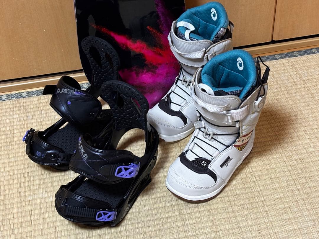 【ブーツ無し】 レディースセットBURTON SOCIAL 142 バインＭ