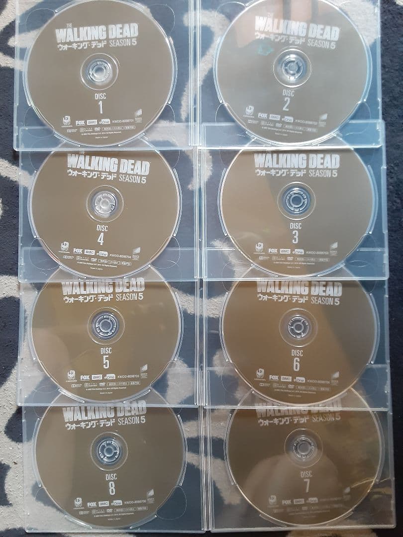 ウォーキング・デッド シーズン2、3、5 コンパクトDVD-BOX