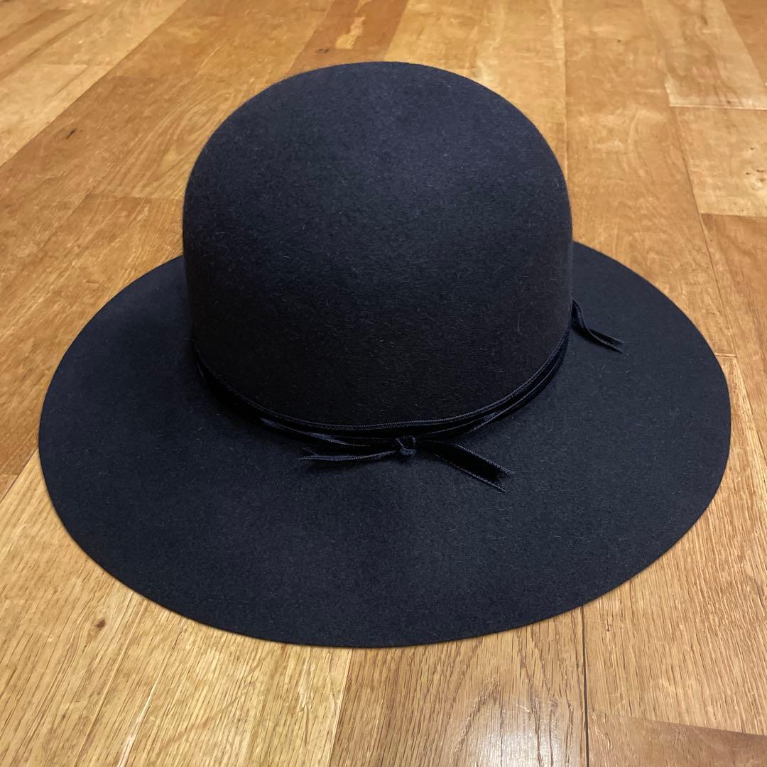 新品 ソロイスト キジマタカユキ キャップ ハット 中折れ帽 紺