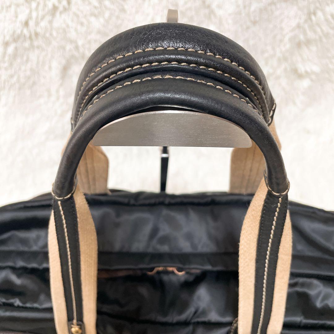 大容量 COACH コーチ ボストンバッグ 肩掛け ブラック B261