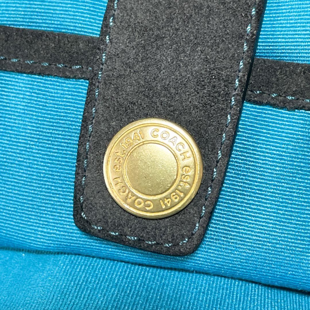 大容量 COACH コーチ ボストンバッグ 肩掛け ブラック B261