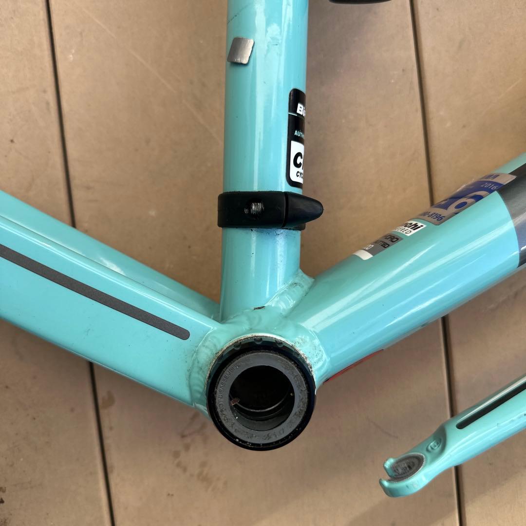 Bianchi ビアニローネ7 ロードバイクフレーム 53センチ