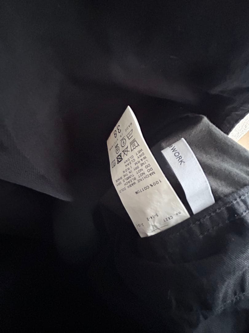 2024SSフレームワークFRAMeWORKコンパクトウェザーサロペット