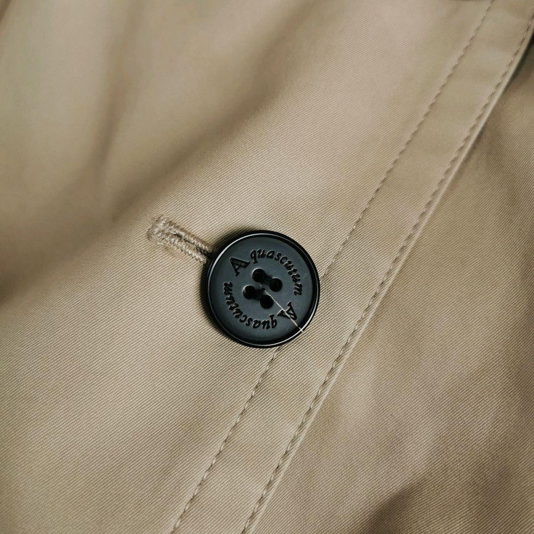 アクアスキュータム トレンチコート ジョンストンズ ライナー付 Lサイズ