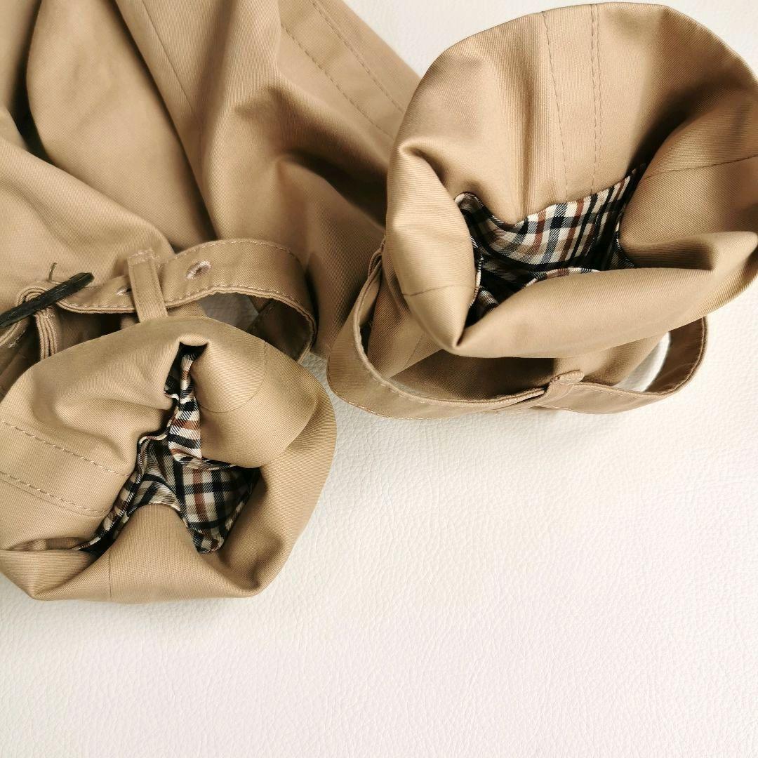 アクアスキュータム トレンチコート ジョンストンズ ライナー付 Lサイズ