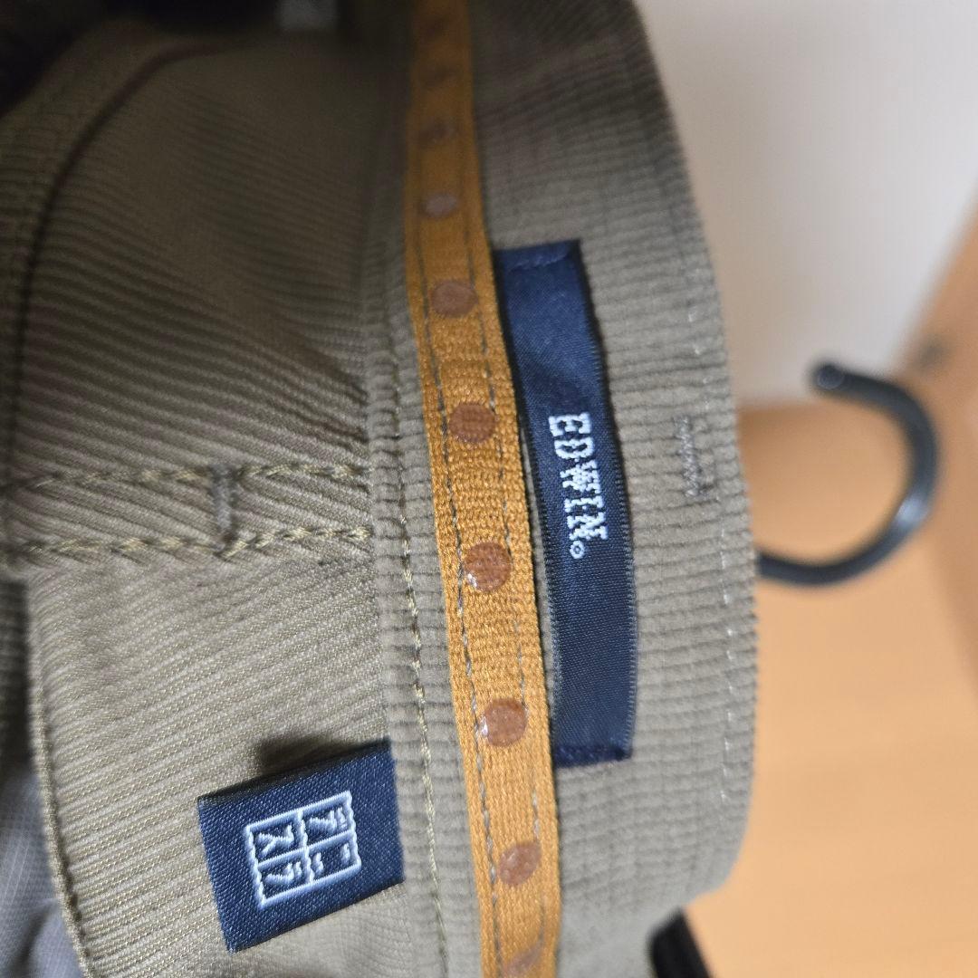 EDWIN デニスラ コーデュロイ　テーラードジャケット　セットアップ