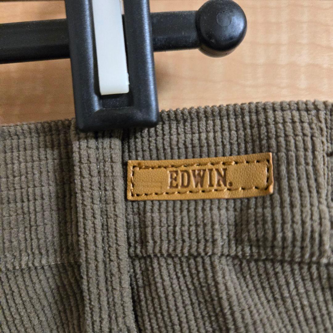 EDWIN デニスラ コーデュロイ　テーラードジャケット　セットアップ