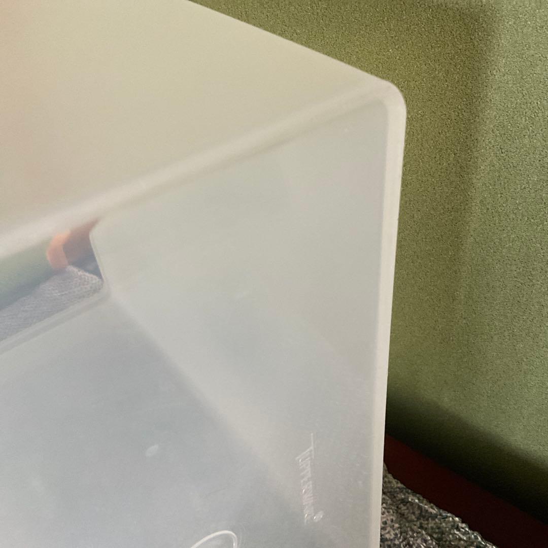 美品Tupperware タッパーウェア　米備蓄用　10kg フタ-薄ピンク