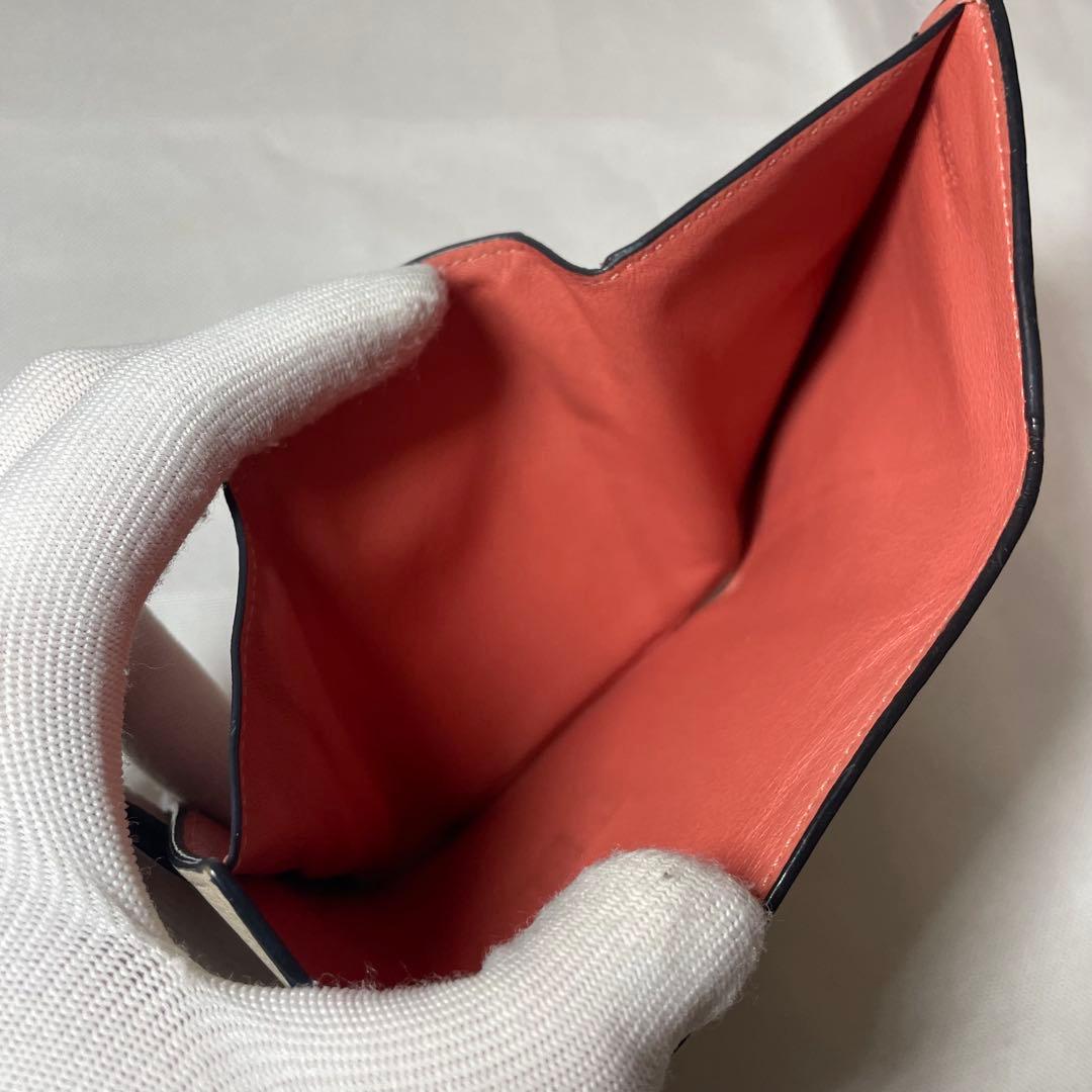 ロエベ LOEWE バーティカルウォレット 三つ折り財布