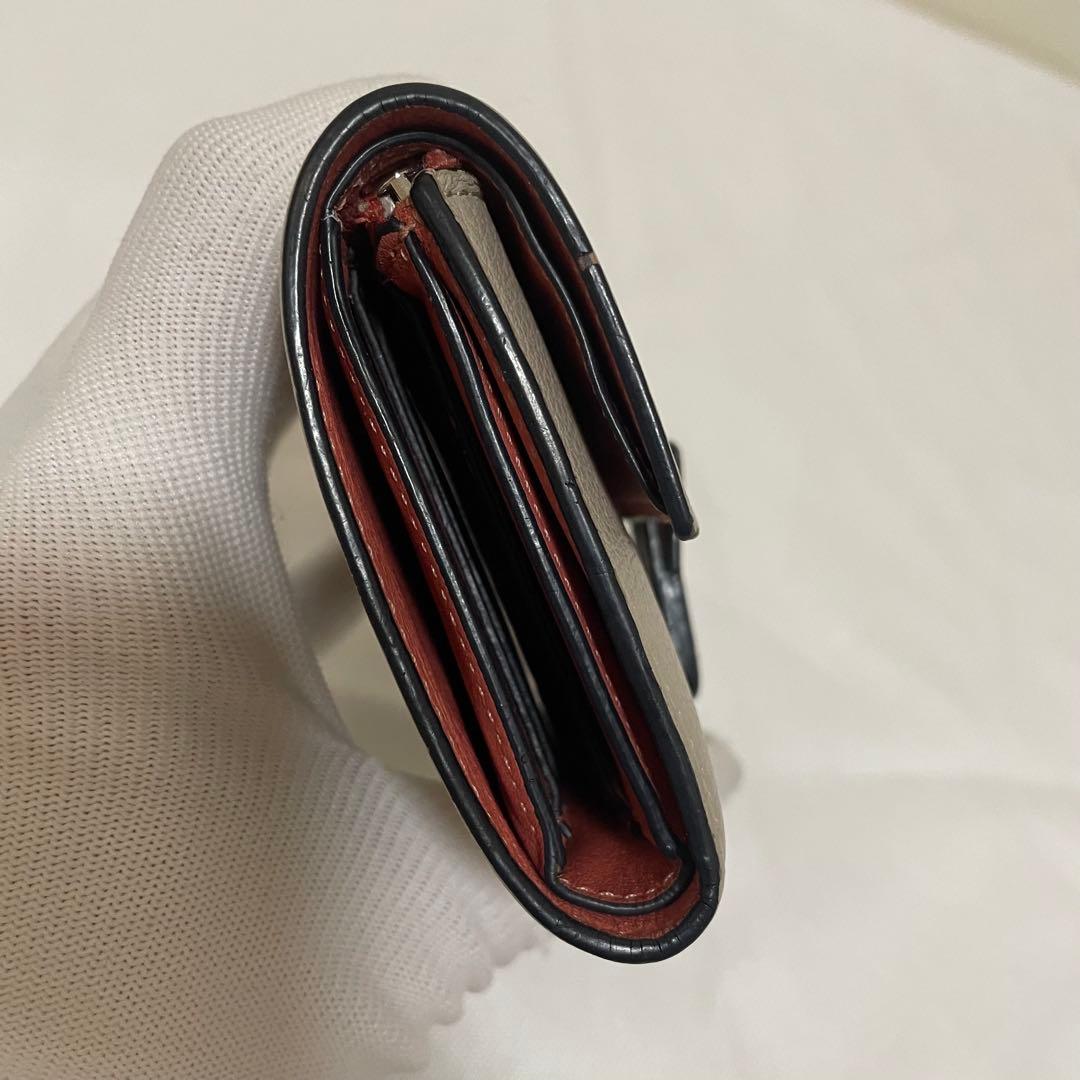 ロエベ LOEWE バーティカルウォレット 三つ折り財布