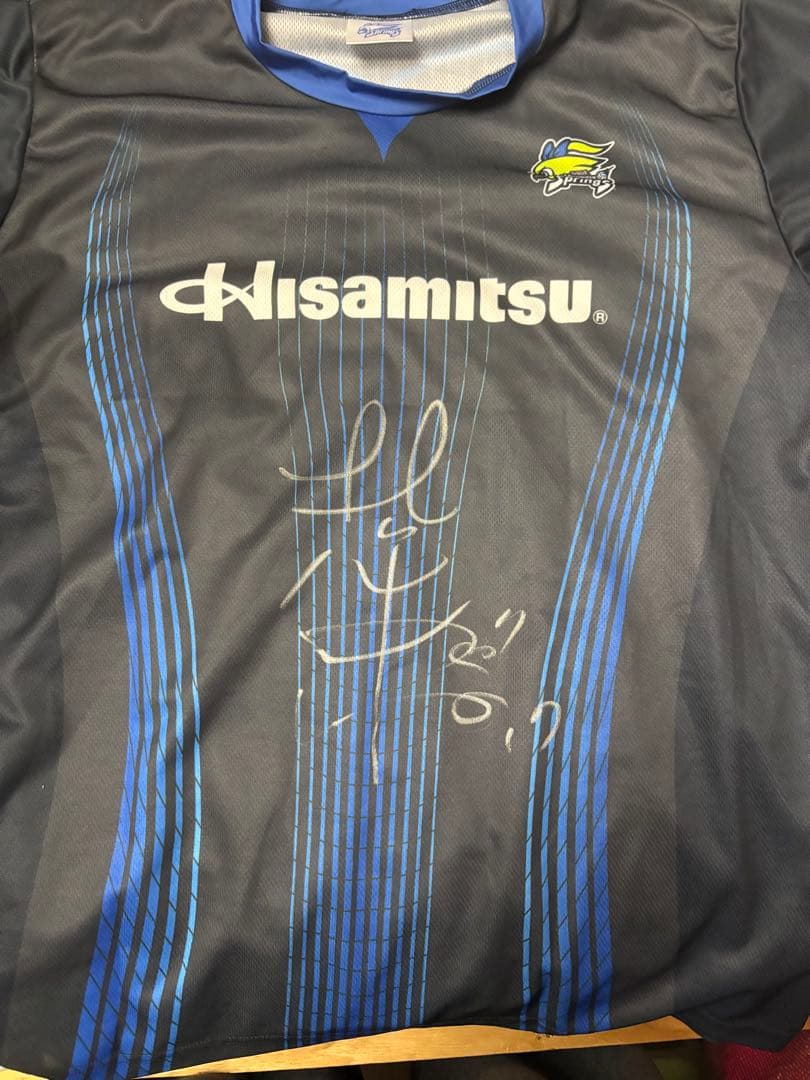 SAGA久光スプリングス 北窓絢音選手 ユニフォームシャツ3種類 直筆サイン入り
