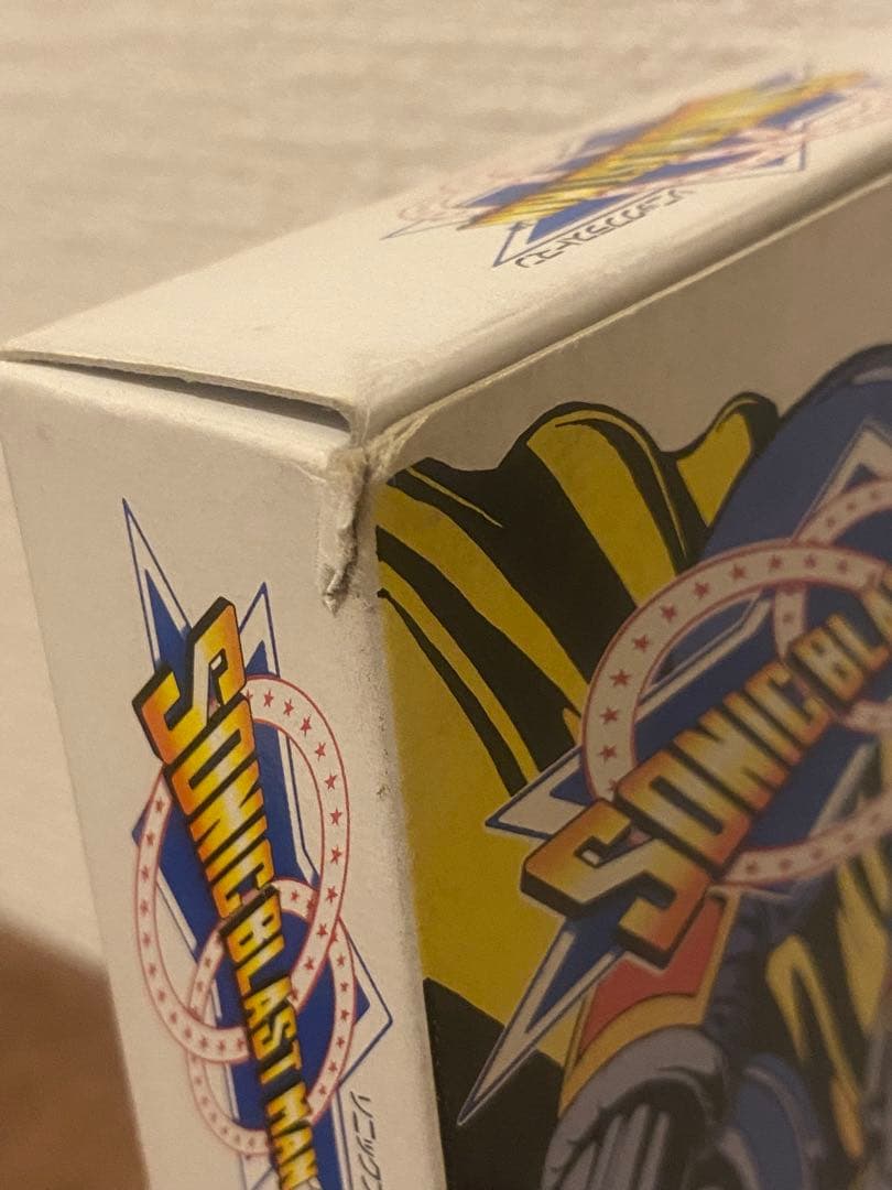 ソニックブラストマン (スーパーファミコンソフト)箱・説明書有り