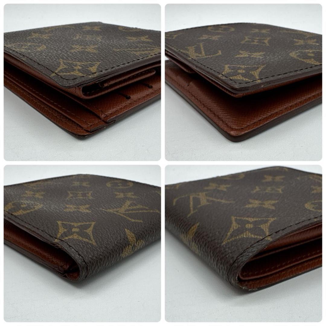 ルイヴィトン モノグラム ポルトフォイユ・マルコ 二つ折り財布 M61675