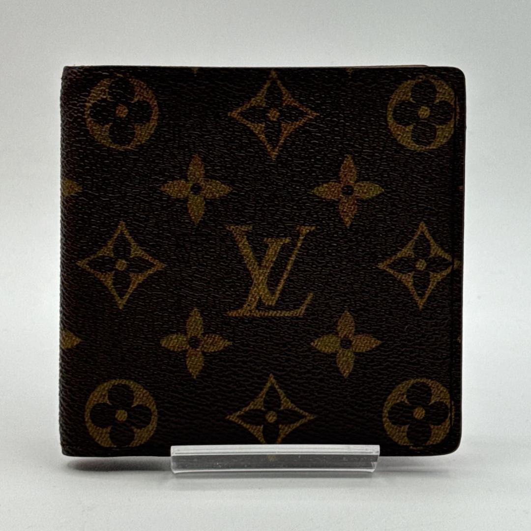 ルイヴィトン モノグラム ポルトフォイユ・マルコ 二つ折り財布 M61675