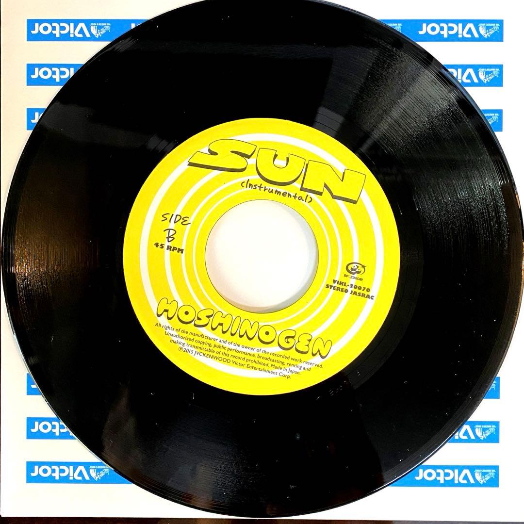 星野源　レコード　SUN