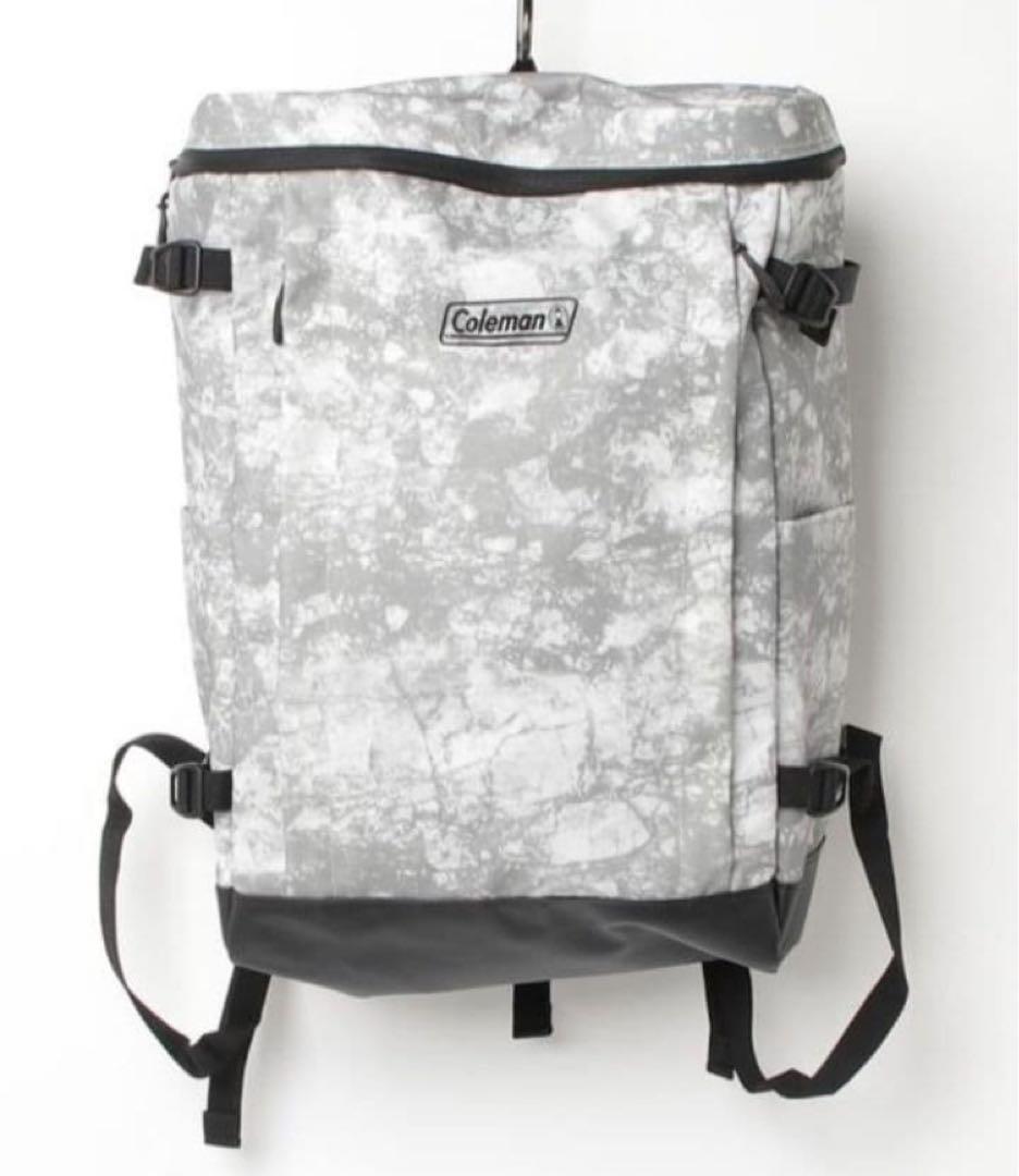 未使用Coleman 防水バックパック グレー・ホワイト迷彩