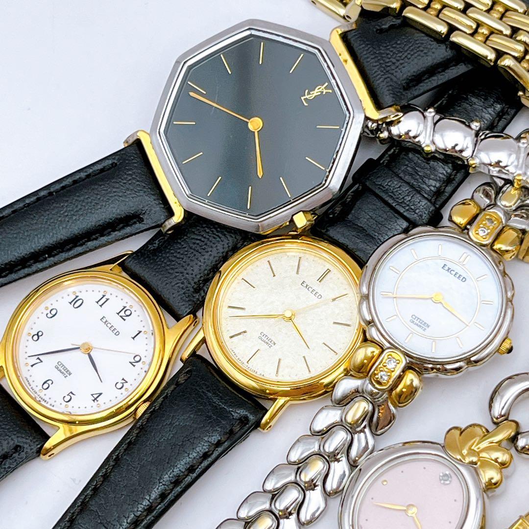稼働　レディース　時計　セイコー　シチズン　YSL ランセル　シーマ　13点