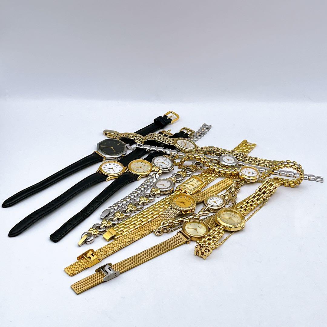 稼働　レディース　時計　セイコー　シチズン　YSL ランセル　シーマ　13点