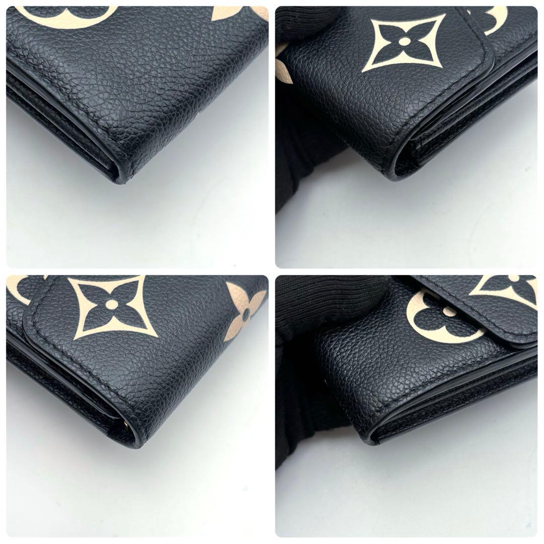 IC搭載　ルイヴィトン モノグラムアンプラント ポルトフォイユサラ バイカラー