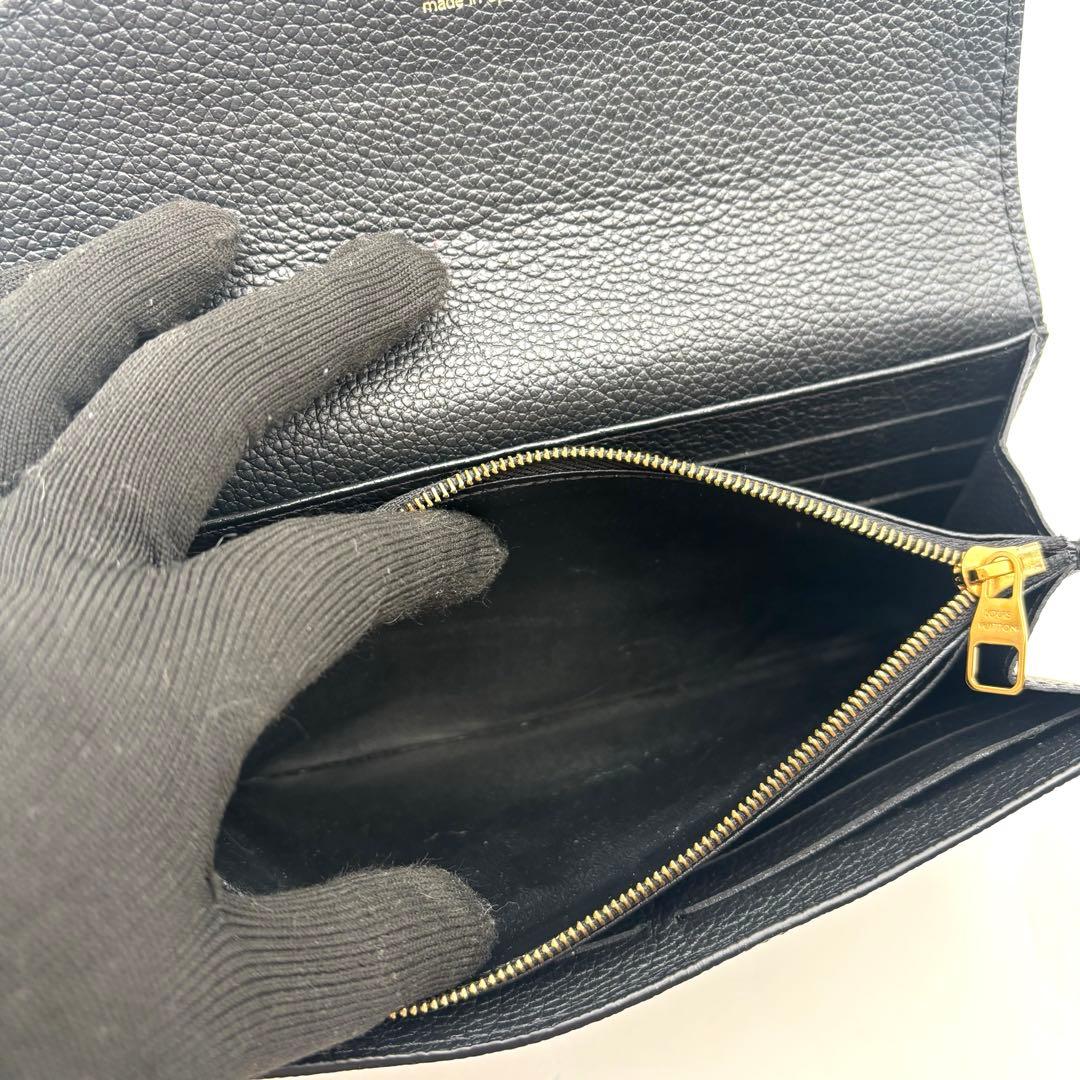 IC搭載　ルイヴィトン モノグラムアンプラント ポルトフォイユサラ バイカラー