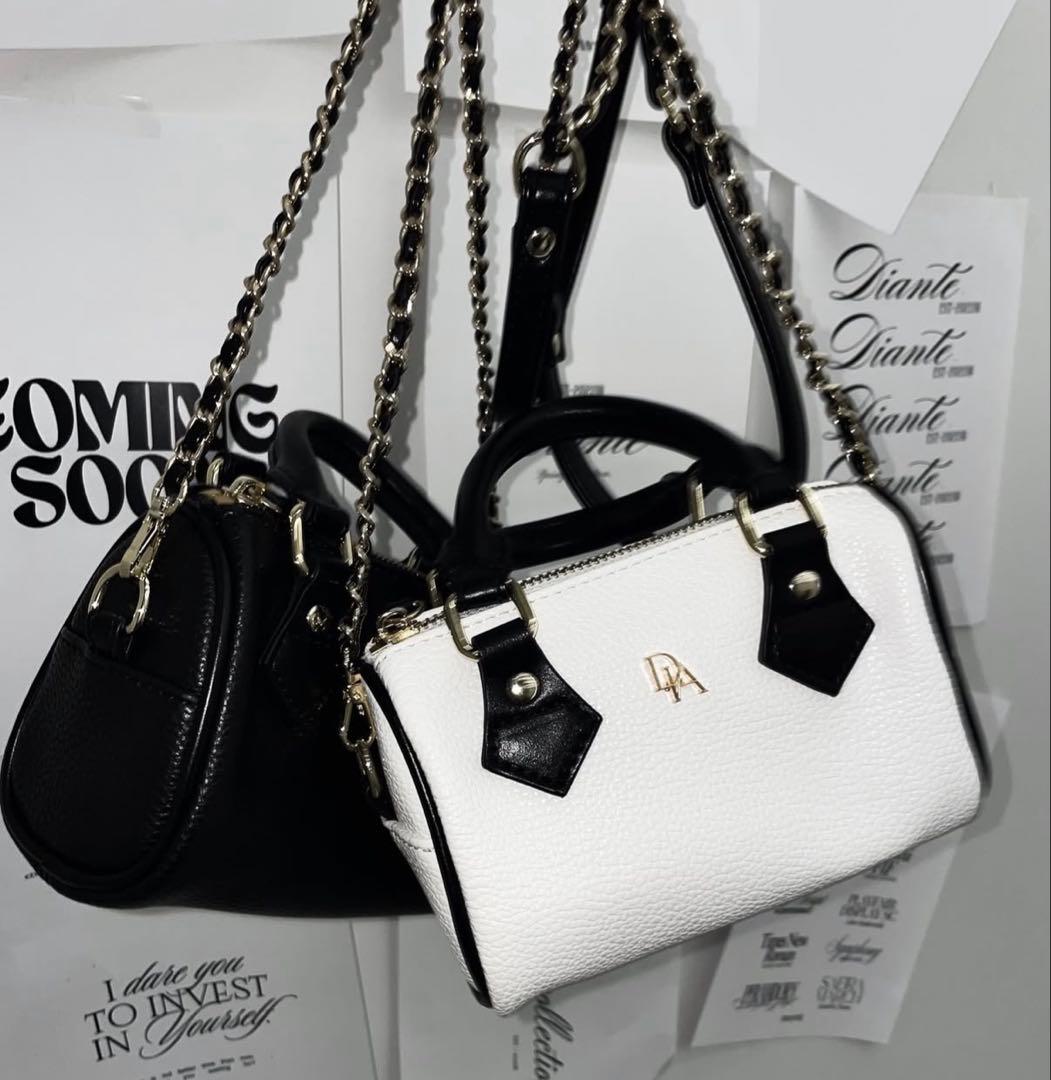 DIANTE ショルダーバッグ 白