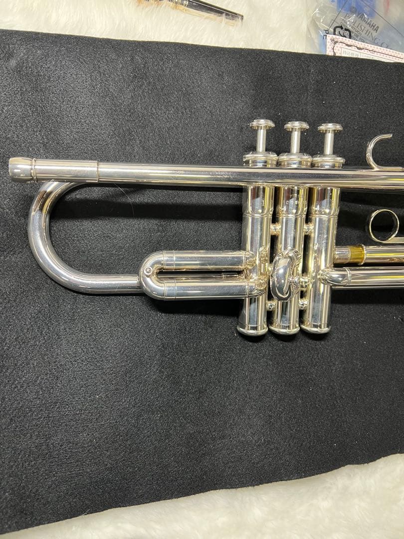 YAMAHA ヤマハ トランペット 本体 YTR1335 シルバー ソフトケース