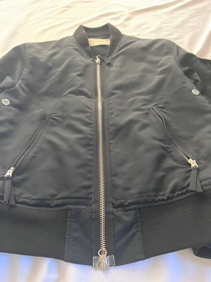 r*r様 our legacy double zip Black ma-1 ja