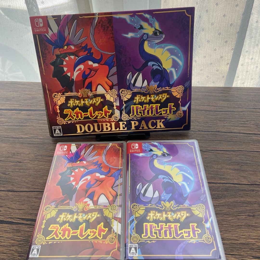 SALE！ポケットモンスター スカーレット & バイオレット ダブルパック