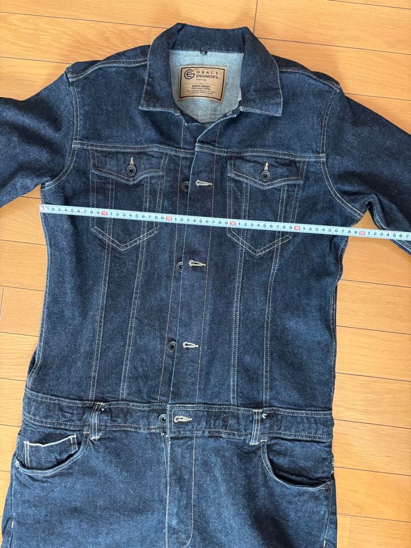 GRACE ENGINEERS 日本綿布 コラボ デニム オールインワン