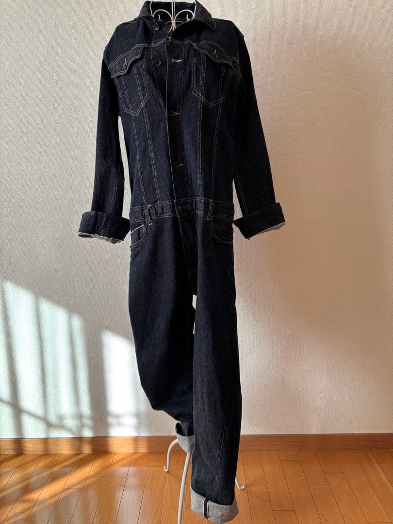 GRACE ENGINEERS 日本綿布 コラボ デニム オールインワン
