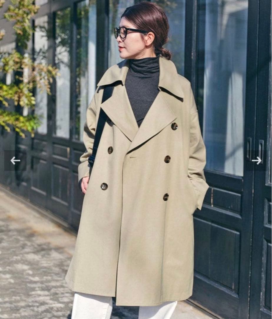 新品未使用★Spick and Span Co/R ワイドトレンチコート