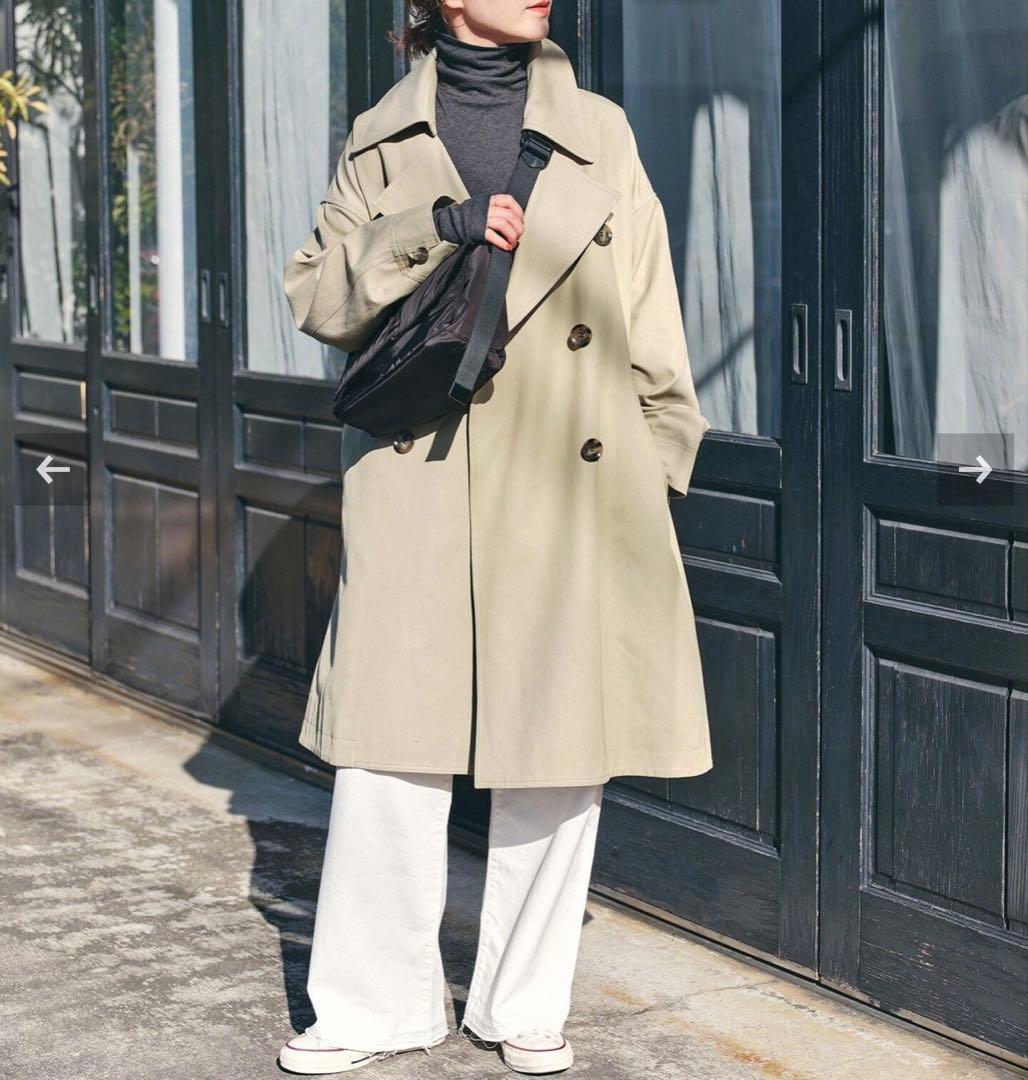 新品未使用★Spick and Span Co/R ワイドトレンチコート