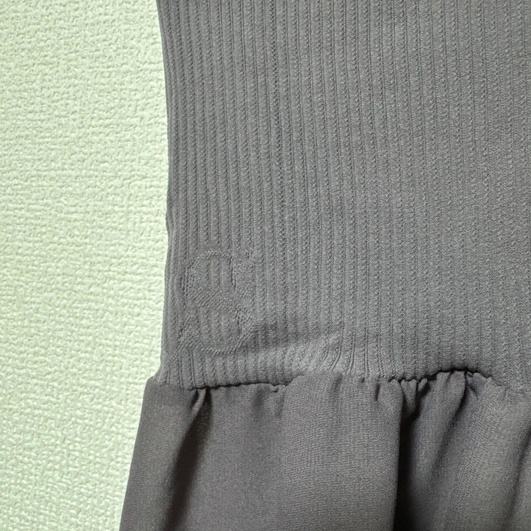 チャコットアシンメトリー グレー スカート