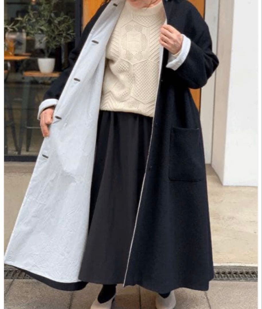 mina perhonen siimes コート　黒