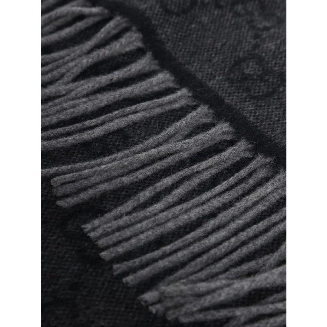 GUCCI GG マフラー フリンジ付き