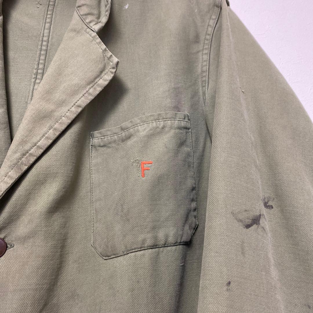 40’s vintage French Work Jacket