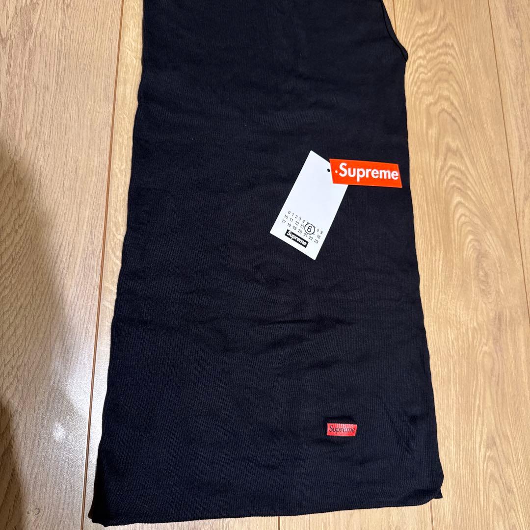Supreme メゾンマルジェラ　ブラック タンクトップ 新品タグ付き
