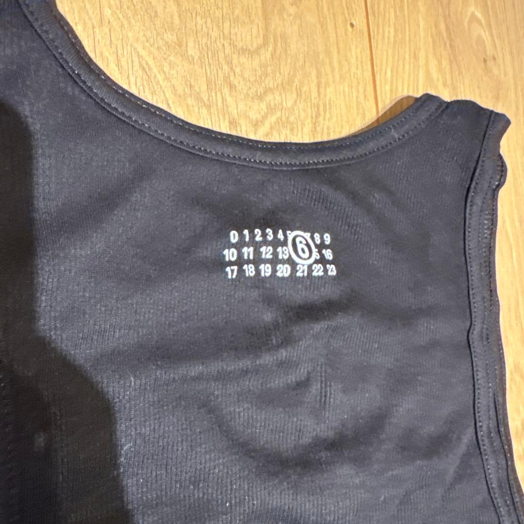 Supreme メゾンマルジェラ　ブラック タンクトップ 新品タグ付き