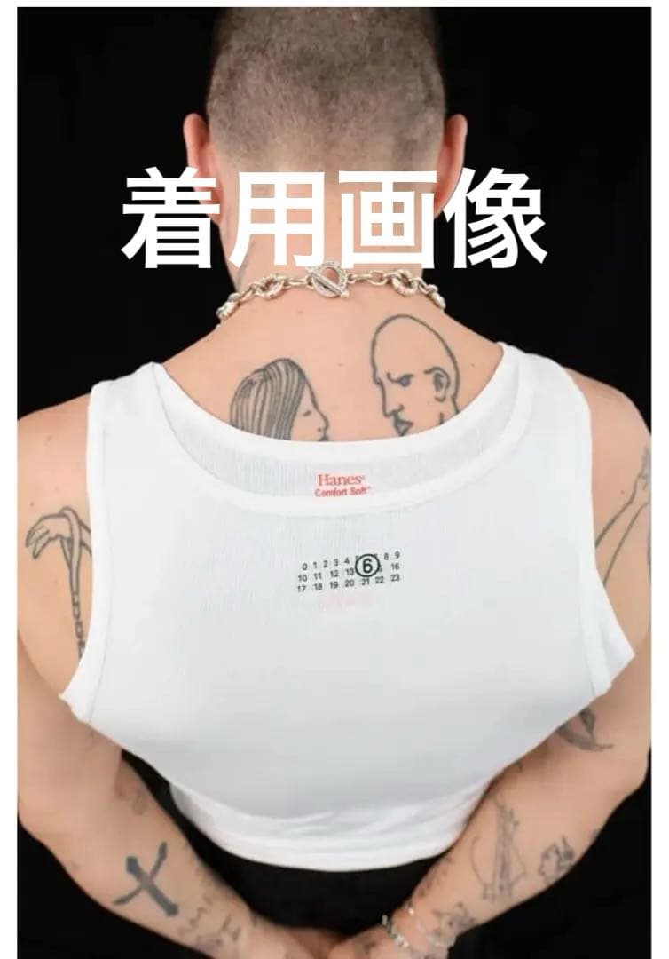 Supreme メゾンマルジェラ　ブラック タンクトップ 新品タグ付き