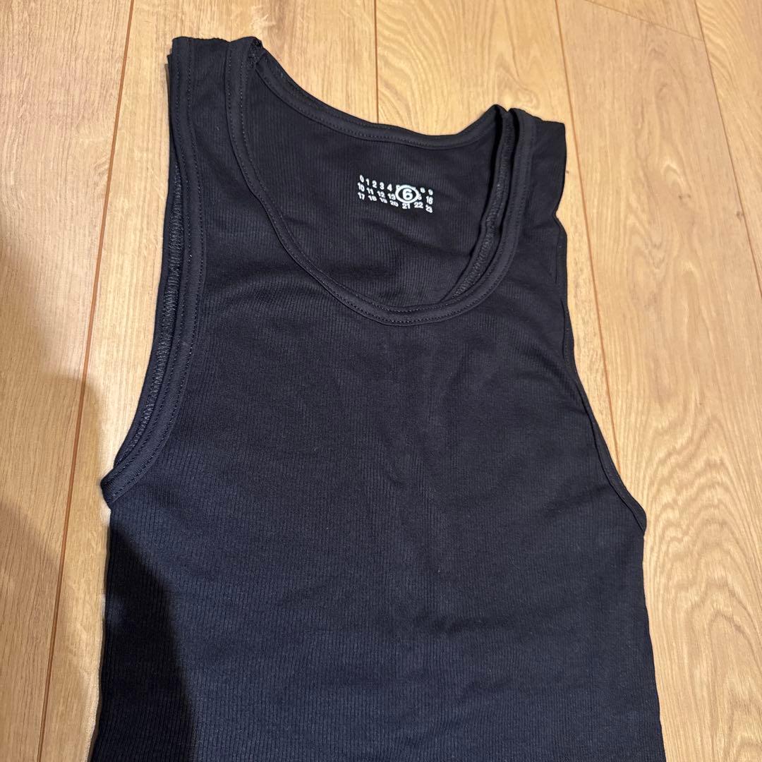 Supreme メゾンマルジェラ　ブラック タンクトップ 新品タグ付き