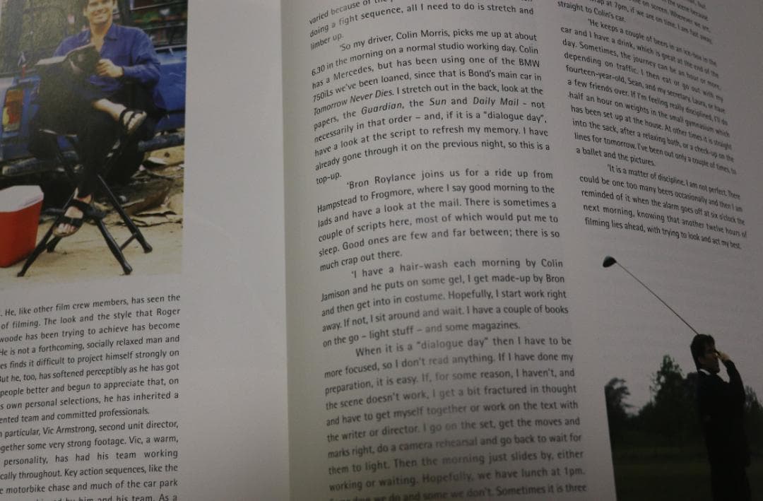 洋書００７／トゥモロー・ネバー・ダイのメーキング本(ピアス・プロズナン版)英語版