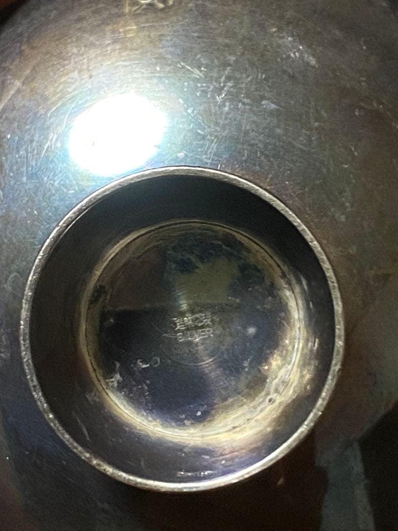 銀盃　純銀　silver刻印