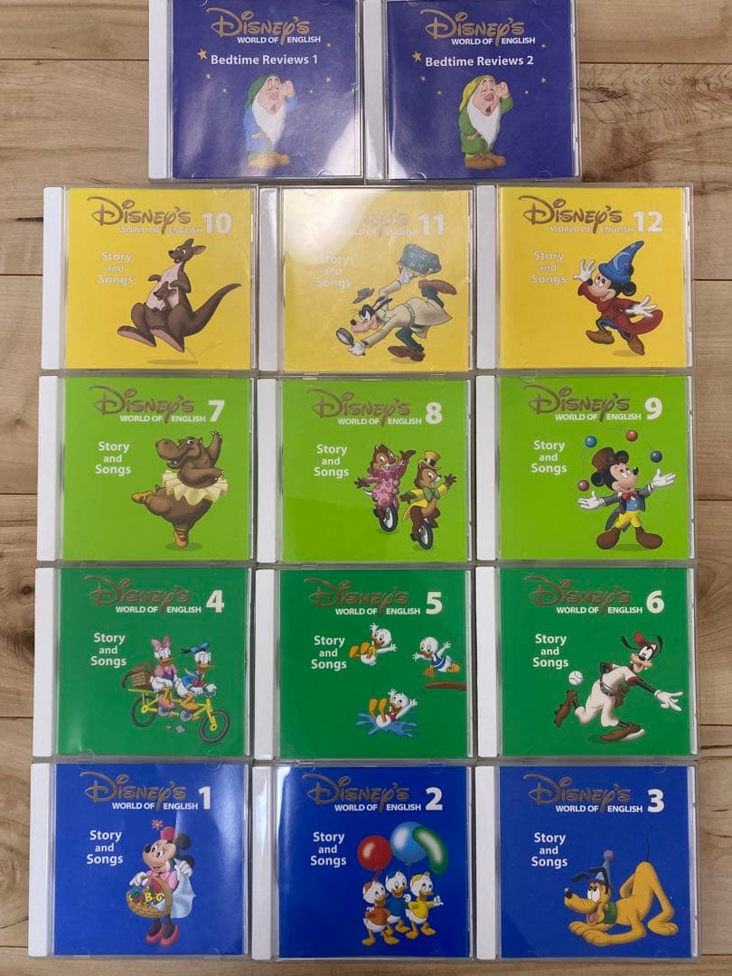 DWE Story and Songs CD14枚セット