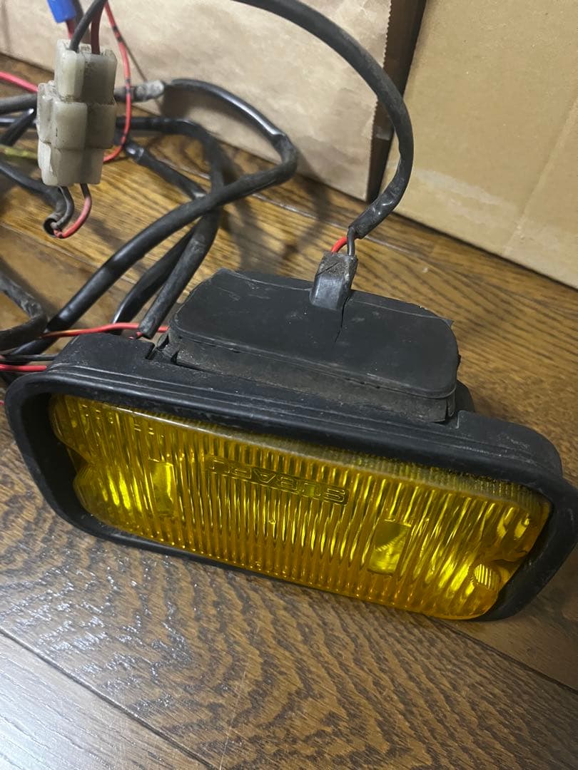 スバル　ks,kvサンバー用　純正オプションフォグランプ